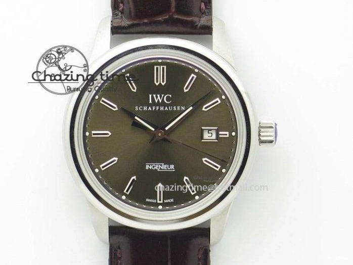 MIROTIME 0429 Portofino 37mm SS V7F 1:1 Best Edition Blue Dial Diamonds Bezel on Blue Leather Strap A Chic 7093